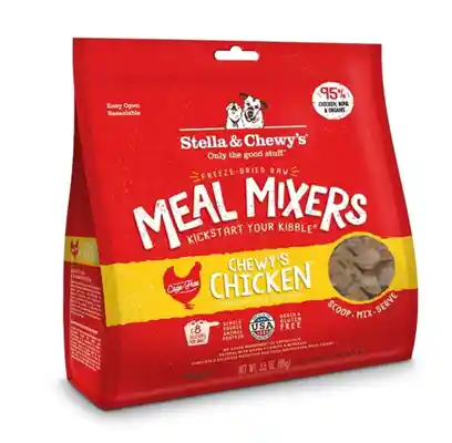 Meal Mixers Freeze Dried Raw Chewy's Chicken Grain Free Dog Food Topper 18-oz