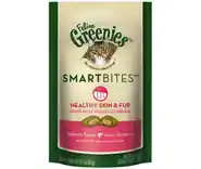 Smartbites Heathy Skin & Fur Salmon Cat Treats 2.1-oz