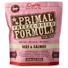 Freeze Dried Nuggets Grain Free Beef & Salmon Formula Cat Food 14-oz