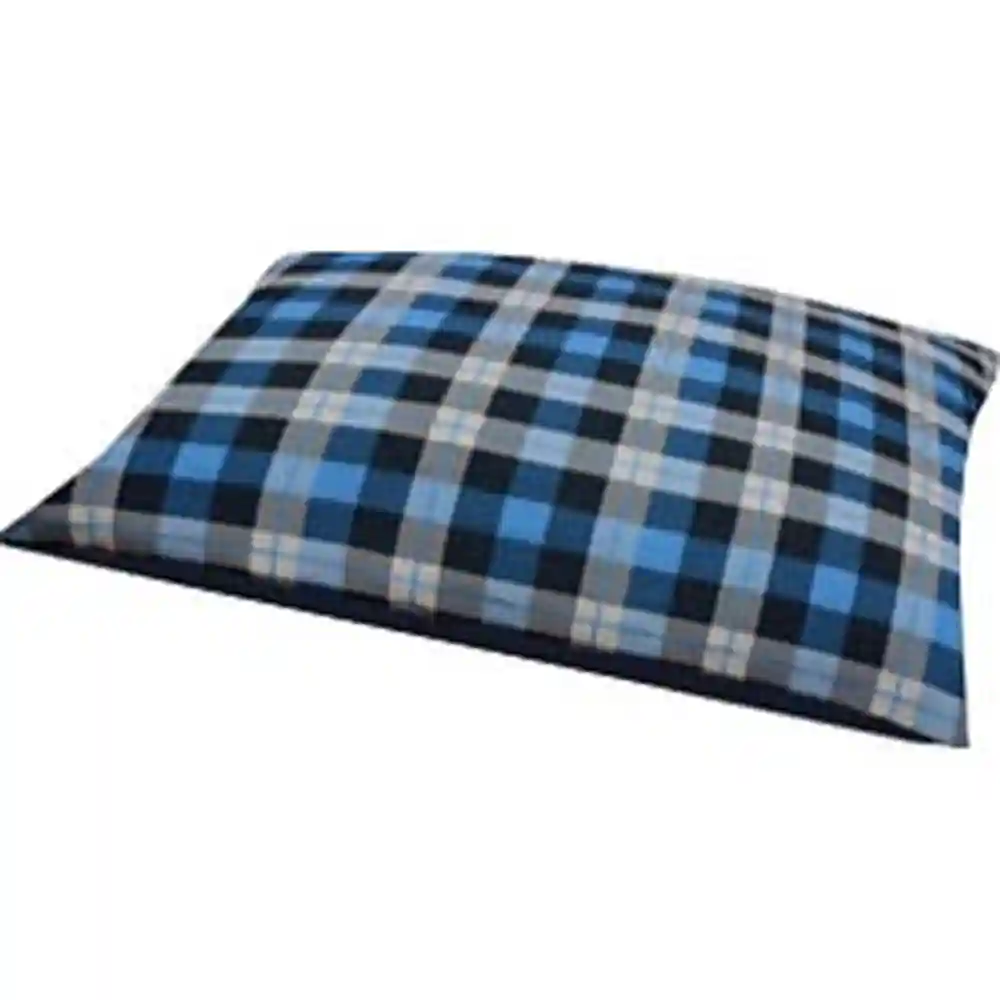 Promo Knife Edge Rectangular Pillow Plaid 27x36x6 In;