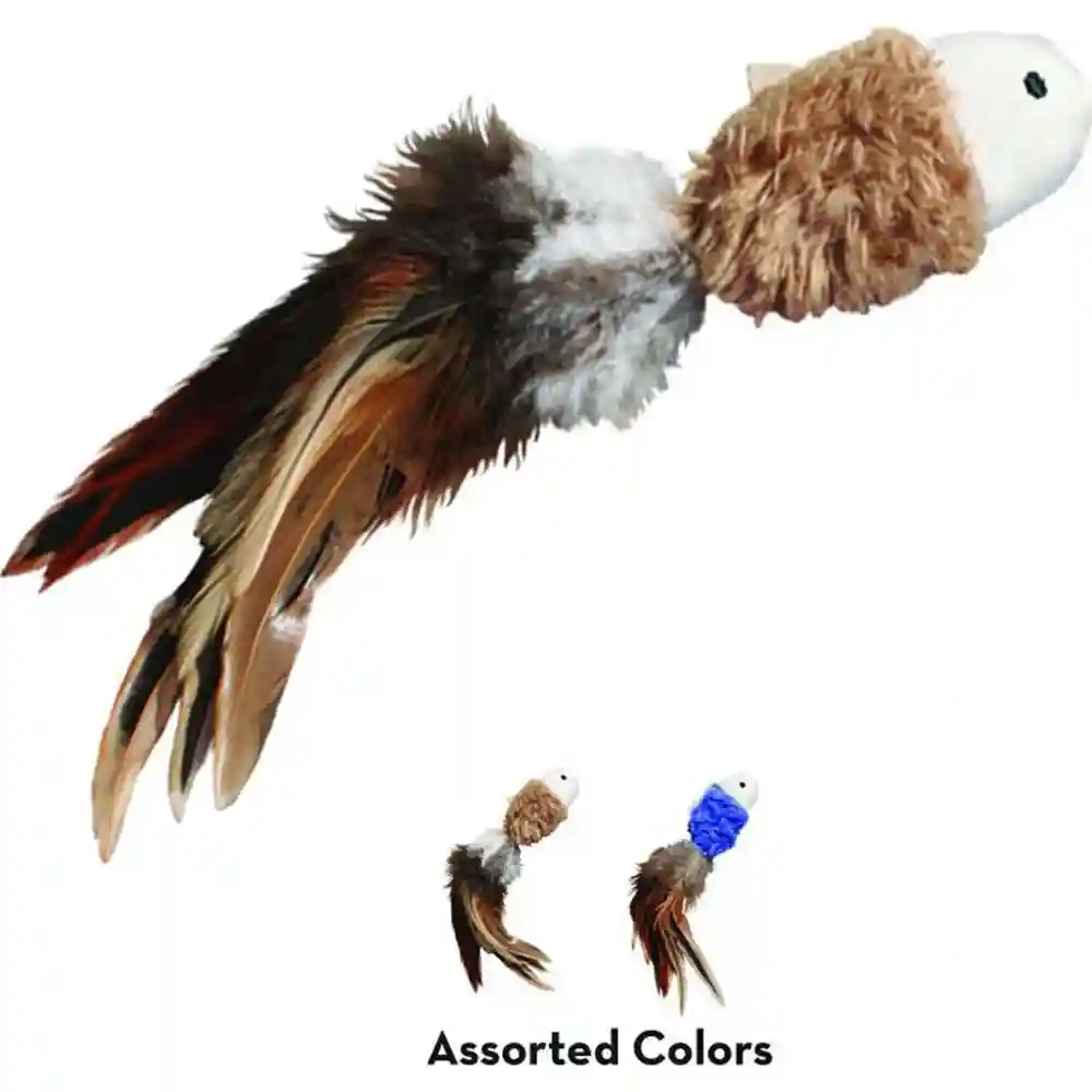 Kong Toy Naturals Crinkle Fish