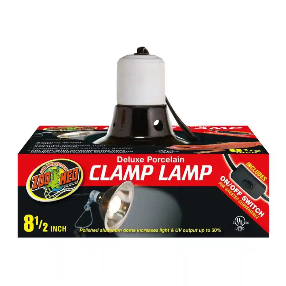Porcelain Lamp With Dome 8.5"-black