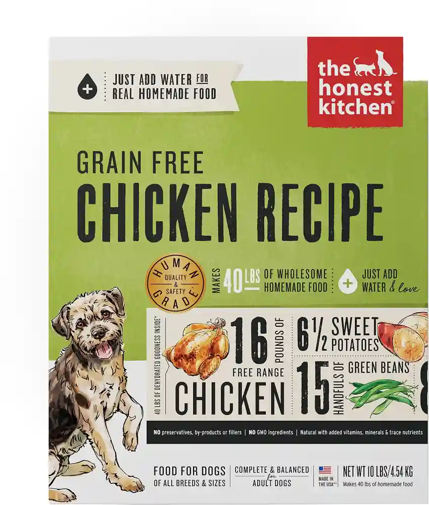 Grain-free Chicken Recipe Dehydrated Dog Food 4-lb