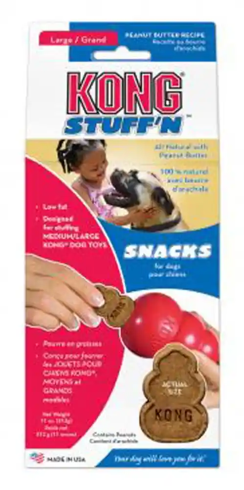 Stuff'n Peanut Butter Snacks Dog Treats 11-oz