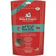 Dinner Patties Surf 'n Turf Grain Free Freeze Dried Raw Dog Food 14.0z