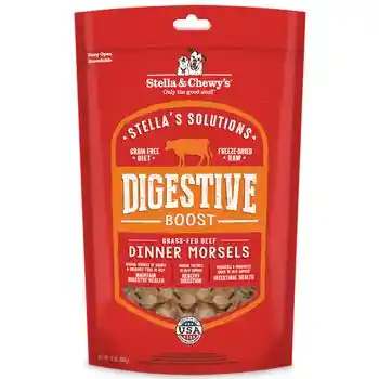 Stella's Solutions Digestive Boost Grass Fed Beef Freeze Dried Raw Dog Food 13-oz