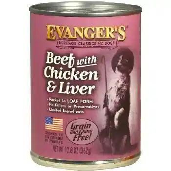 Evenger's All Meat Beef, Chicken & Liver 13 Oz