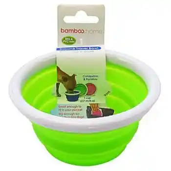 Bamboo Home Travel Bowl Silicon Folding 1 Cup