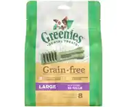 Grain Free Large Dental Dog Chews 12-oz