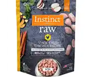 Instinct Frozen Raw Bites Grain-free Cage-free Chicken Recipe Dog Food 6-lb
