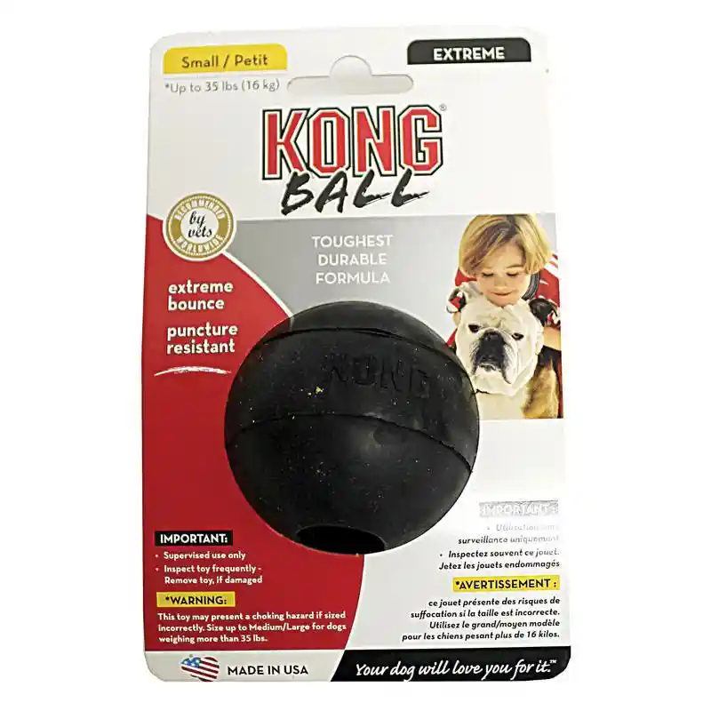 Kong Extreme Ball Small Black