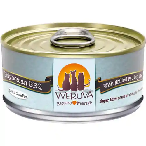 Polynesian Bbq With Grilled Red Big Eye Canned Cat Food 5.5-oz