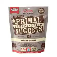 Freeze Dried Nuggets Grain Free Venison Formula Complete Diet For Dogs 5.5-oz