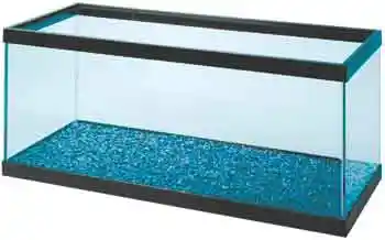 Aga 20 Gallon Long Black Trim Aquarium 30x12x12"