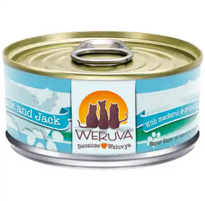 Mack & Jack With Mackerel & Grilled Skipjack Canned Cat Food 5.5-oz