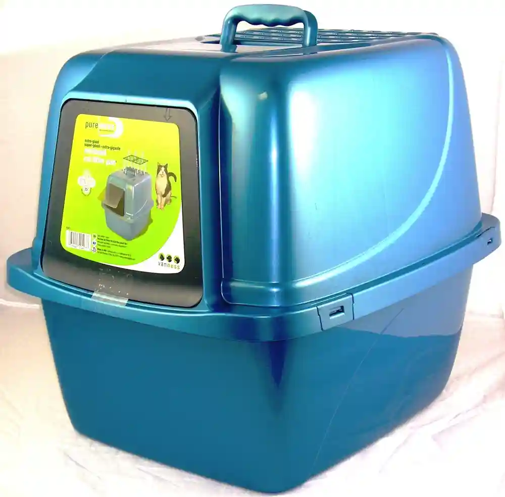 Van Ness Cat Litter Pan With Hood Jumbo