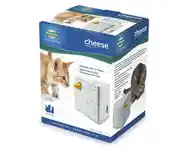Cheese Automatic Cat Toy White;