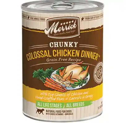 Chunky Grain-free Colossal Chicken Dinner Canned Dog Food 12.7-oz