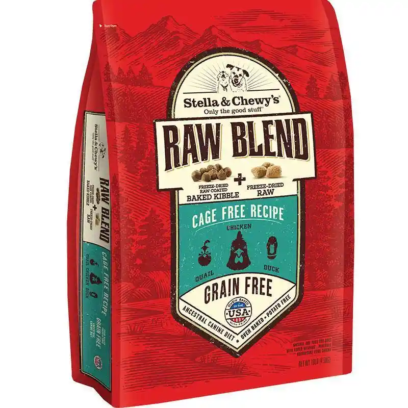 Raw Blend Cage Free Chicken Recipe Dry Dog Food 10-lb