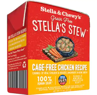 Stella's Stew Cage-free Chicken Wet Dog Food 11-oz