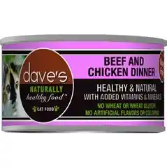 Dave's Can Cat Beef & Chicken 3 Oz