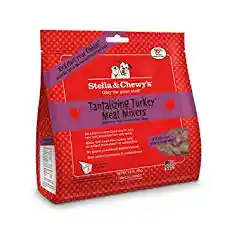 Meal Mixers Freeze Dried Raw Tantalizing Turkey Grain Free Dog Food Topper 18-oz