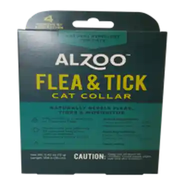 DISC Alzoo Plant Based Flea And Tick Collar Cat