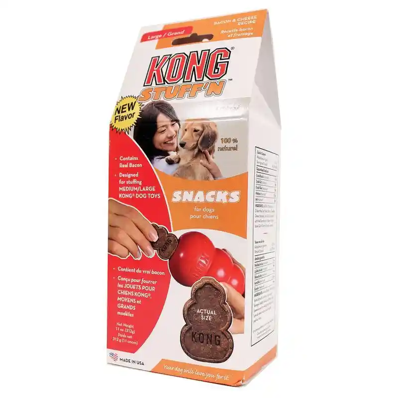 Kong Treat Bacon/cheese Large 8.5 Oz