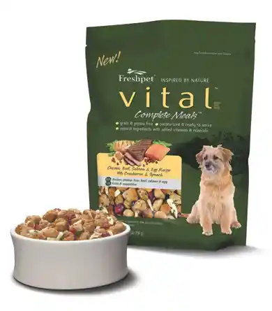 Vital Complete Meals Grain-free Chicken, Beef, Salmon & Egg Fresh Dog Food 1.75-lb