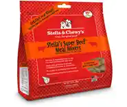 Meal Mixers Freeze Dried Raw Stella's Super Beef Grain Free Dog Food Topper 3.5-oz