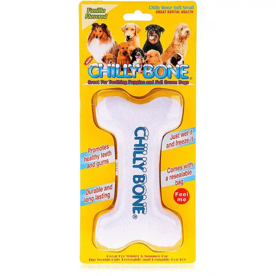 Chilly Bone Dog Toy Large 7"
