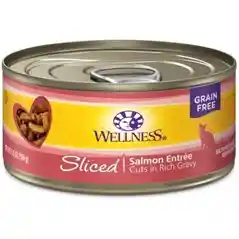 Wellness Cat Slice Salmon 5.5 Oz