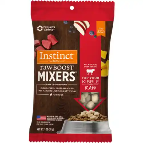 Raw Boost Mixer Dog Beef 1oz;