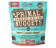 Freeze Dried Nuggets Grain Free Chicken & Salmon Formula Cat Food 14-oz