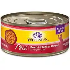 Wellness Beef Chicken Cat 5.5 Oz