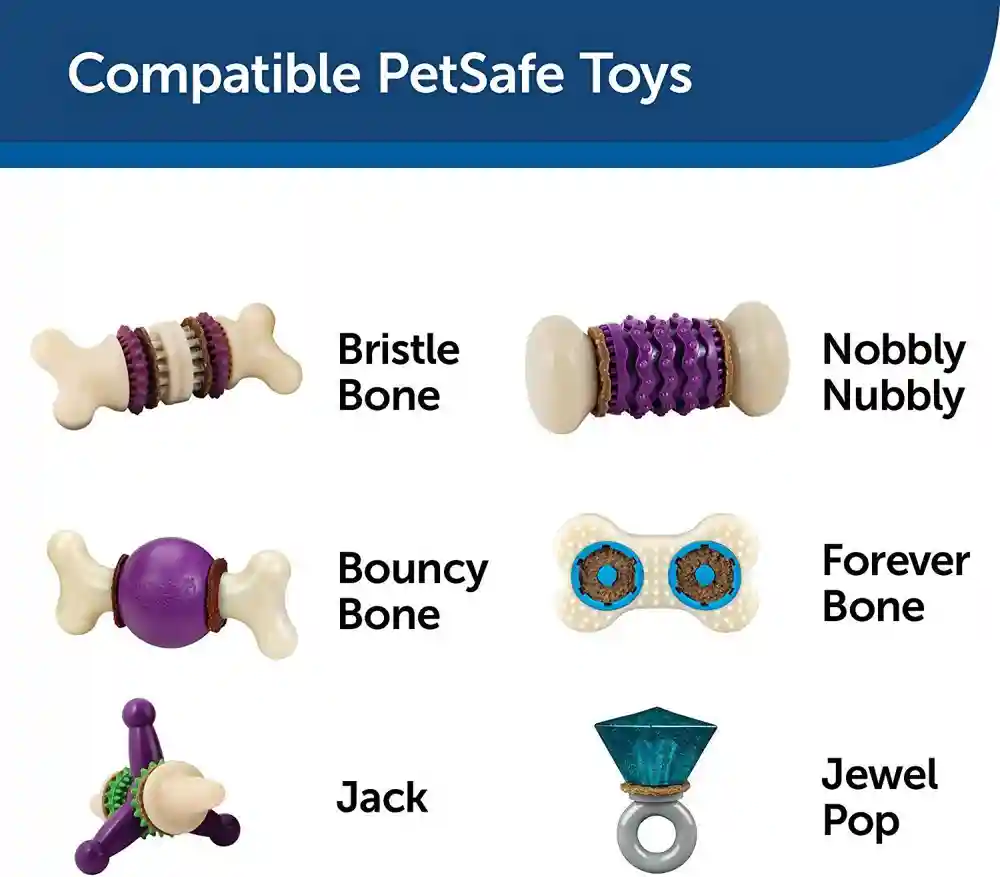 Busy Buddy Rawhide Treat Ring Refills, Original Rawhide, Small