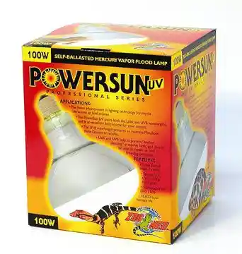 Zoomed Powersun Uv 100 Watt Bulb