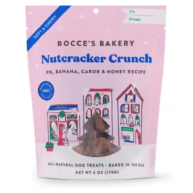 Bocce's Bakery Holiday Nutcracker Crunch 6 oz