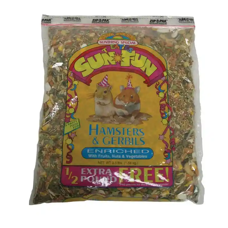 Sun Seed Hamster/gerbil Fun 3.5 Lbs