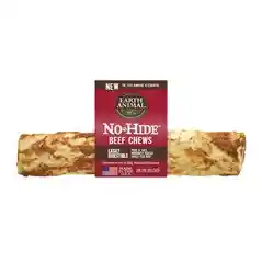 No-hide Easily Digestible Rawhide Alternative Beef Flavor Dog Chews 7" - Single