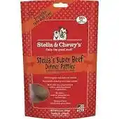 Dinner Patties Stella's Super Beef Grain Free Freeze Dried Raw Dog Food 25-oz