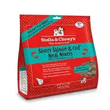 Meal Mixers Freeze Dried Raw Savory Salmon & Cod Grain Free Dog Food Topper 18-oz