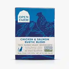 Grain Free Chicken & Salmon Recipe Rustic Blend Wet Cat Food 5.5-oz