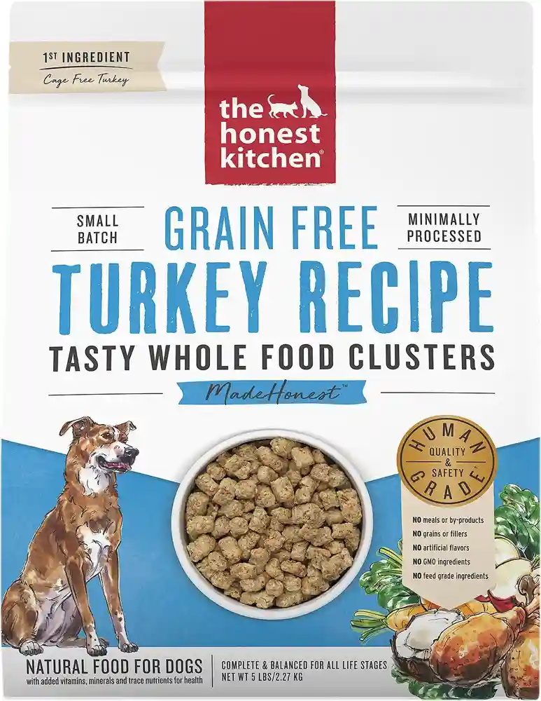 Clusters Grain Free Turkey Dry Dog Food 1-lb
