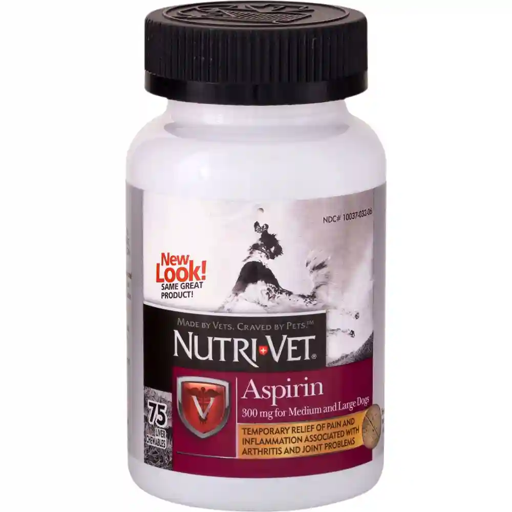Nutri-vet K-9 Aspirin Large Dog 75 Ct