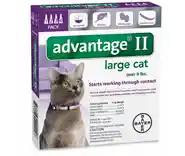 Advantage Ii Cat Purple Over 9 Lbs 4 Pk