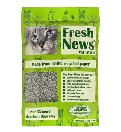 Fresh News Cat Litter 12 Lbs