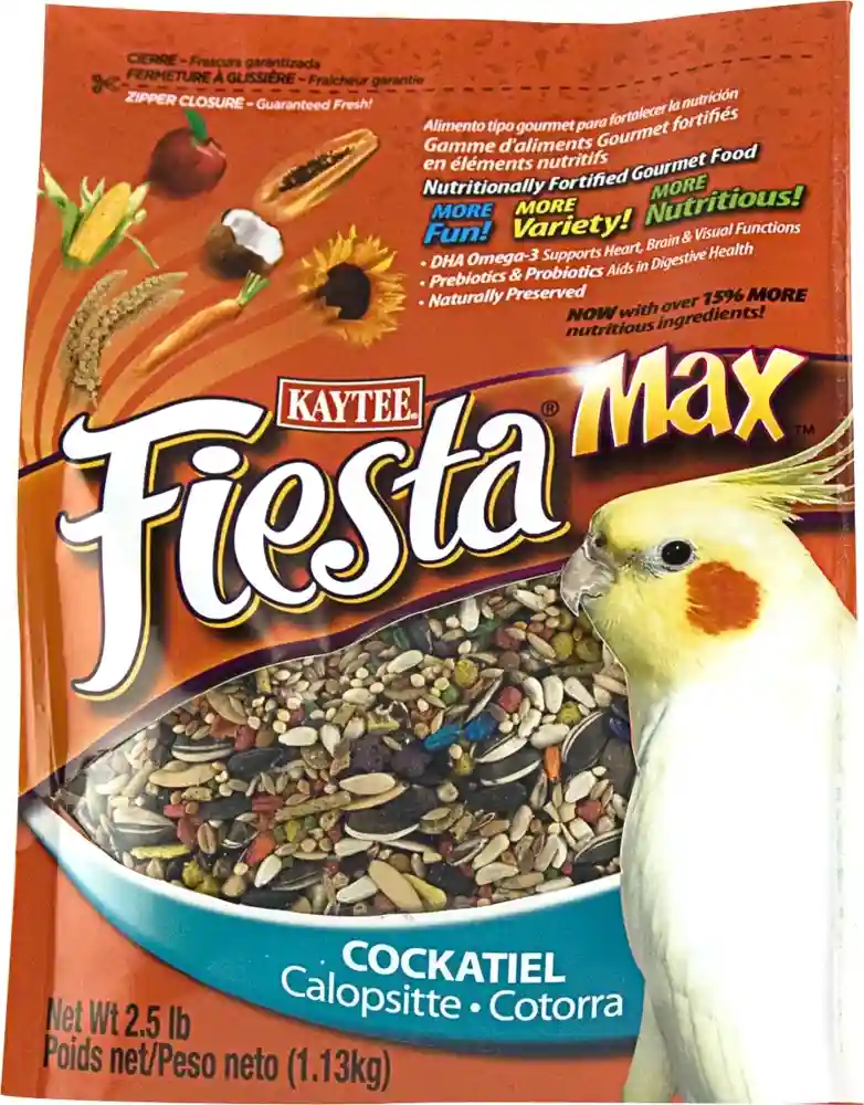 Kaytee Fiesta Cockatiel Food 2.5 Lbs