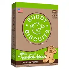Buddy Biscuits Oven Baked Roasted Chicken Dog Treats 16-oz