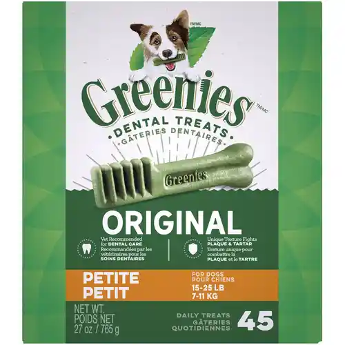 Original Petite Dental Dog Chews 27-oz
